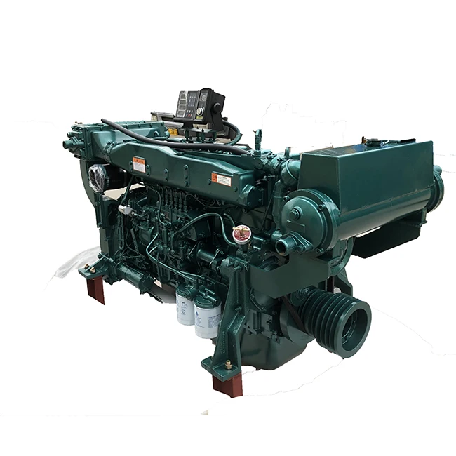 

Hot sale brand new 6 cylinders water-cooled turbocharged Sinotruk boat engine