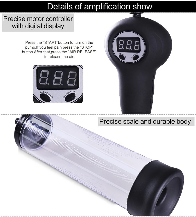 Увеличитель пениса насос мужской секс товары для мастурбации Электрический