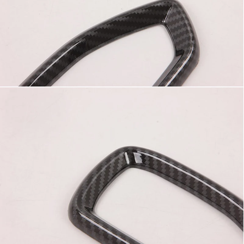 Углеродное волокно вентиляционное отверстие крышка накладка передний