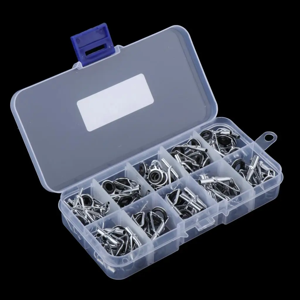 Набор запасных частей для спиннинга 80 шт./компл. направляющие наконечники