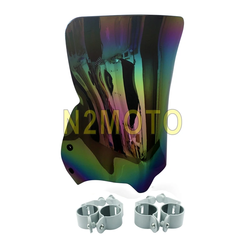 Мотоцикл Иридиум ясный дым ветровые экраны лобовое стекло дефлекторы w/кронштейн