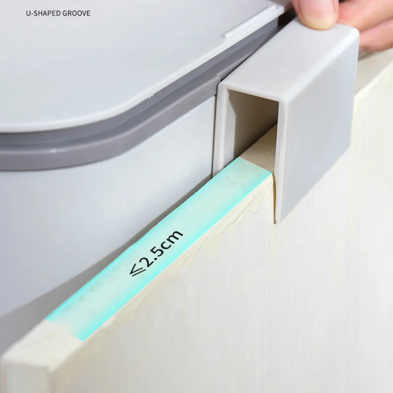 Новый подвесной контейнер для мусора на дверцу шкафа домашний мини-контейнер