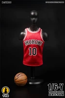 tym090 16 male soldier 12 inch doll costume basketball slam dunk genius team uniform in stock