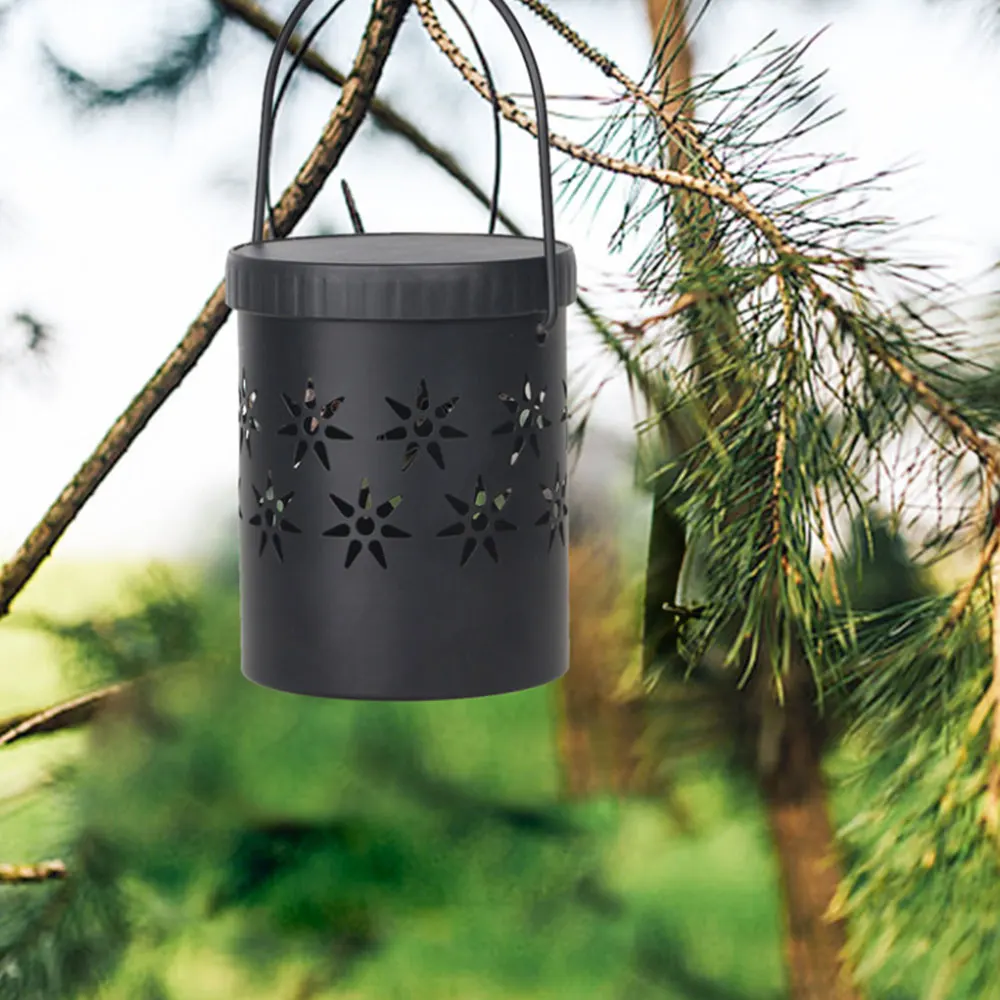 

Waterproof Projection Lamp Iron Solar Lamp Creative Hollow Portable Lamp Night Light Home Decoration Lighting Appliances