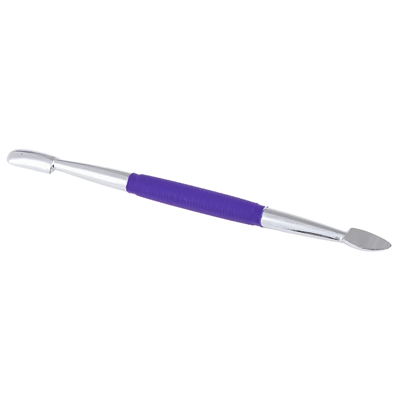 

Stainless Nail Cuticle Pusher Double Sided Cuticle Nail Pusher Spoon Remover Nail Care Pusher Dead Skin Push Manicure Tools