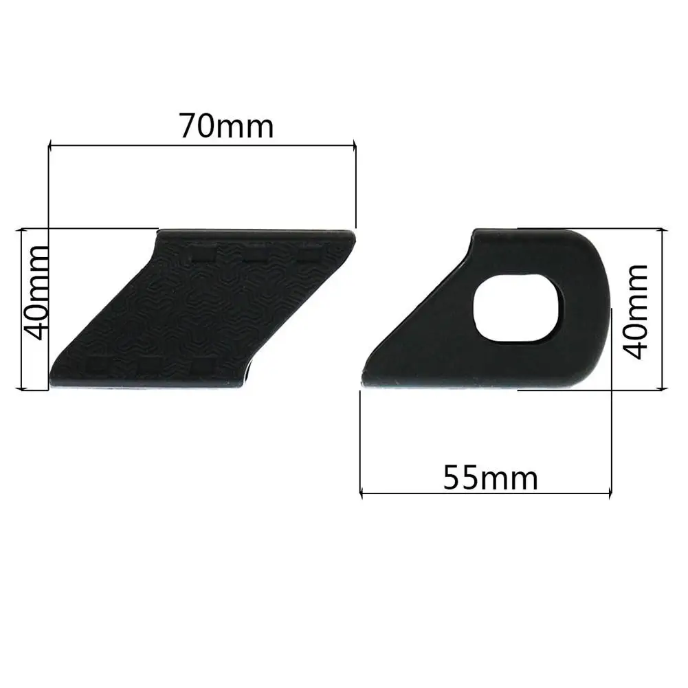 

Mountain Bike Silicone Crank Protective Case Non-slip Bicycle Universal Sprocket Crank Protective Cap Shock-proof Sleeve Twill