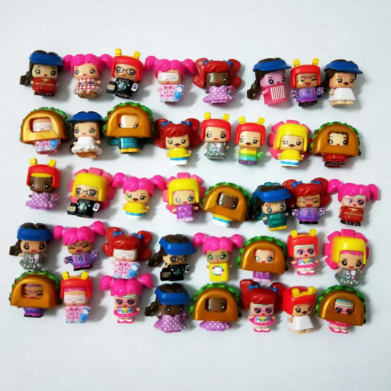 10 шт./лот мини-фигурка пинипона кукла-конструктор для девочек кавайная милая