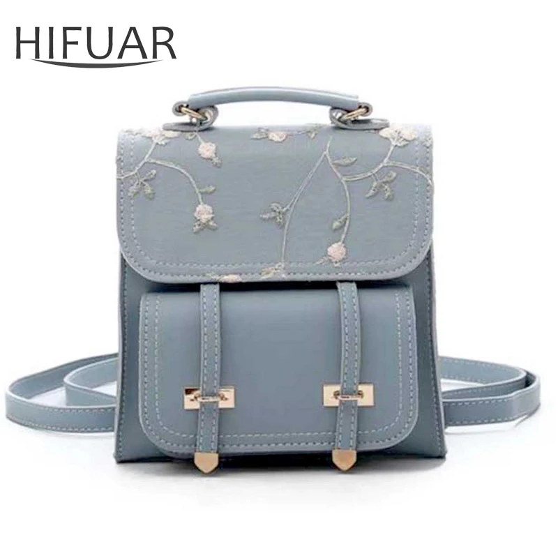 Модный женский рюкзак высококачественный кожаный для девочек-подростков с