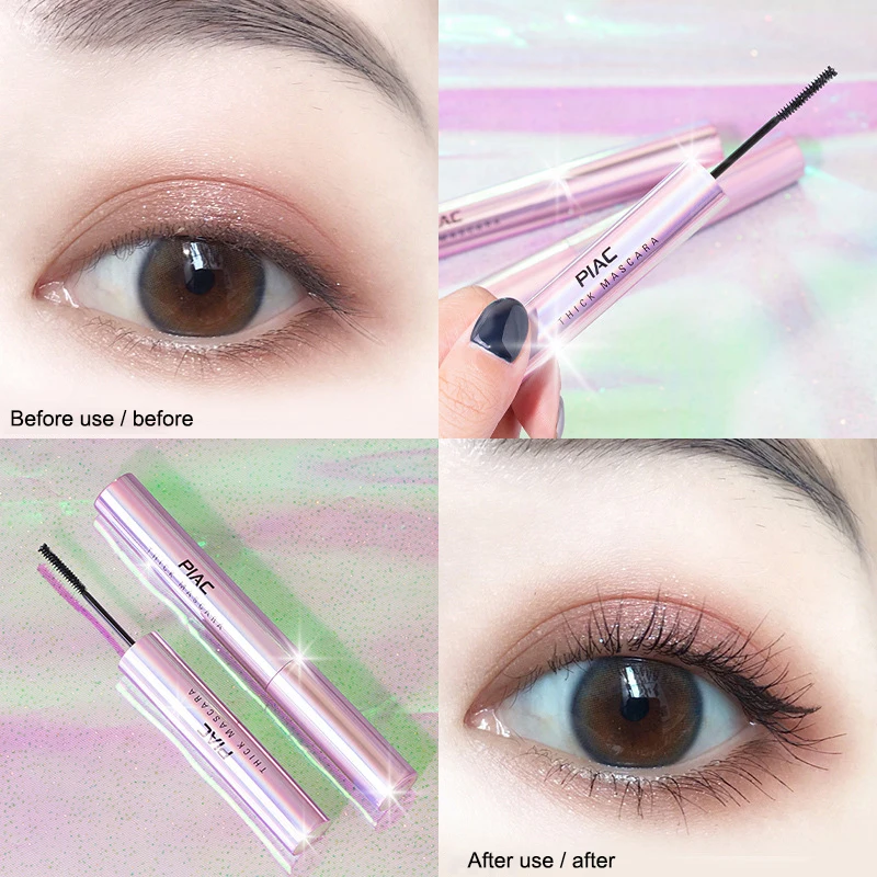 

Eyelashes Long Natural Small Brush Head Mascara Thick Curling Waterproof Sweat-proof Non-smudge Makeup Eyelash Primer TSLM1