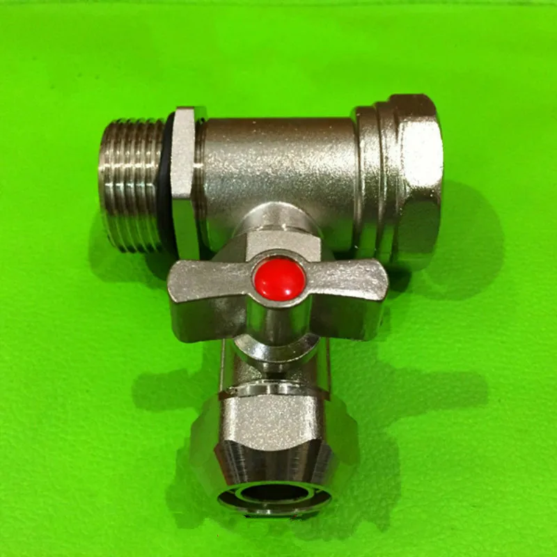 Односторонний водный коллектор с шаровым клапаном Раздельный корпус