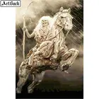 Алмазная живопись 5d сделай сам, картина с изображением черепа, лошади, крепости, животных, новая Алмазная вышивка, мозаика ручной работы
