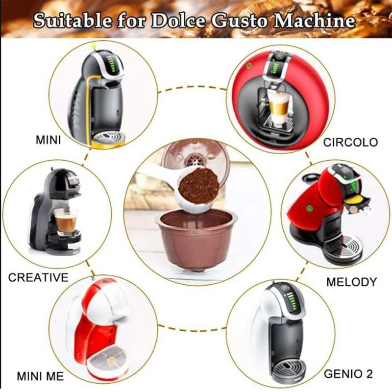 Капсульный фильтр для кофейной чашки Nescafe многоразовый держатель капсулы