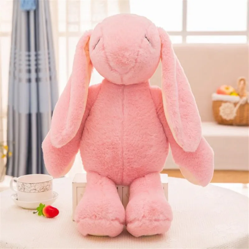 Чучело игрушка длинноухий кролик кукла плюшевая подарок на день рождения