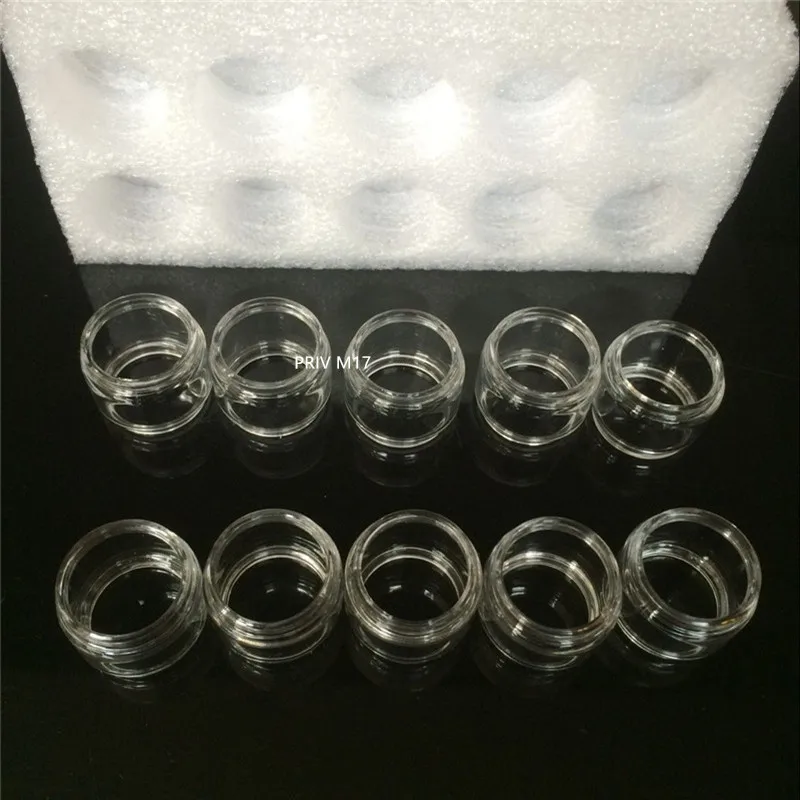 

3PCS High Quality Good Fatboy Bubble Glass Tube Replacement for PRIV M17