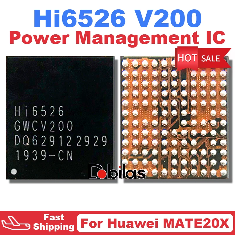 

2Pcs HI6526 GWCV200 For Huawei P30 Honor 20 PRO MATE20X BGA Power Management Supply Chip PM IC V200 Integrated Circuits Chipset