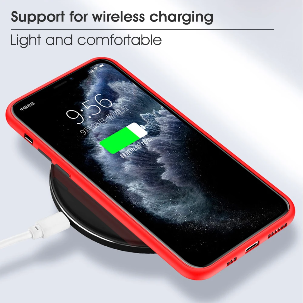 Матовый Акриловый чехол для телефона Apple iPhone 11 силиконовый Pro Max Capa 11Pro прозрачный |