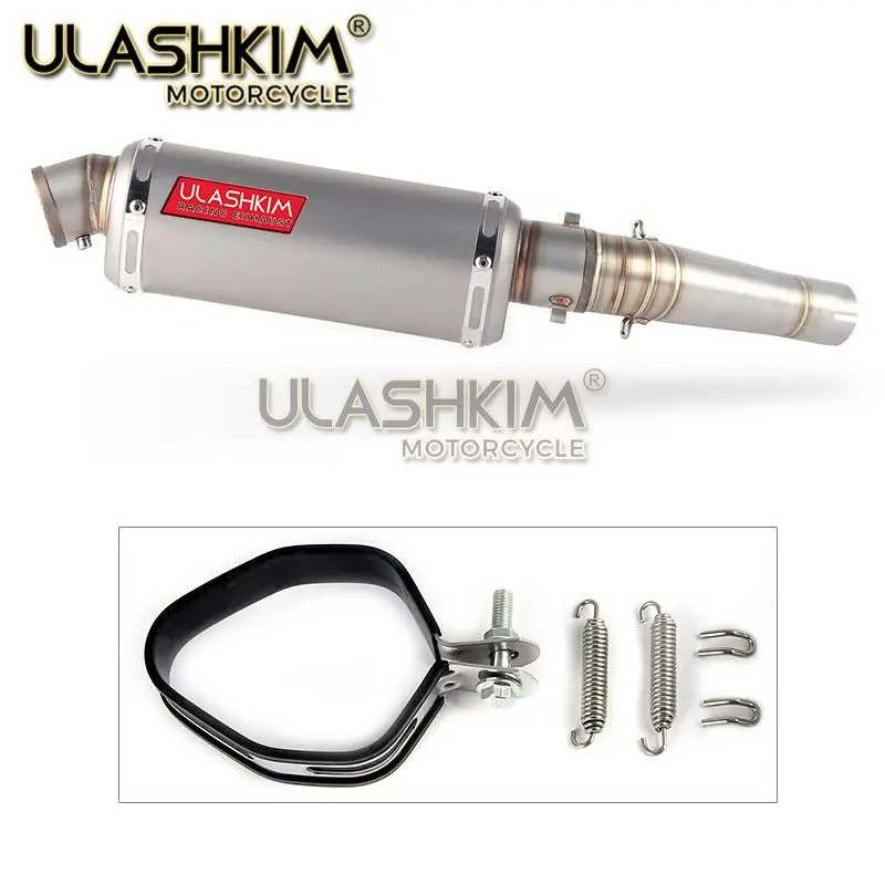 Выхлопная труба глушителя из углеродного волокна для мотоцикла Слип-он Escape DB-KILLER