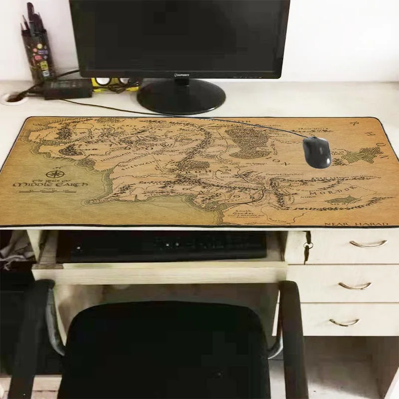 XGZ World Map Mouse Pad Gaming Large Mousepad Gamer Big Computer Mat Office Desk Keyboard Mause for Game XXL | Компьютеры и офис