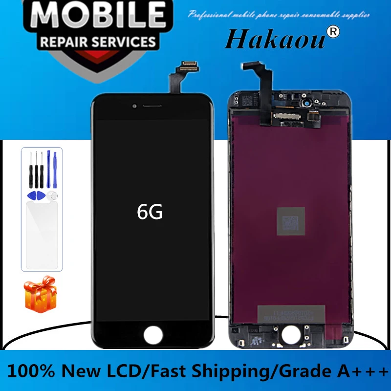 FFtrends 5 шт. 100% протестированный высококачественный ЖК дисплей AAA для Apple iPhone 6