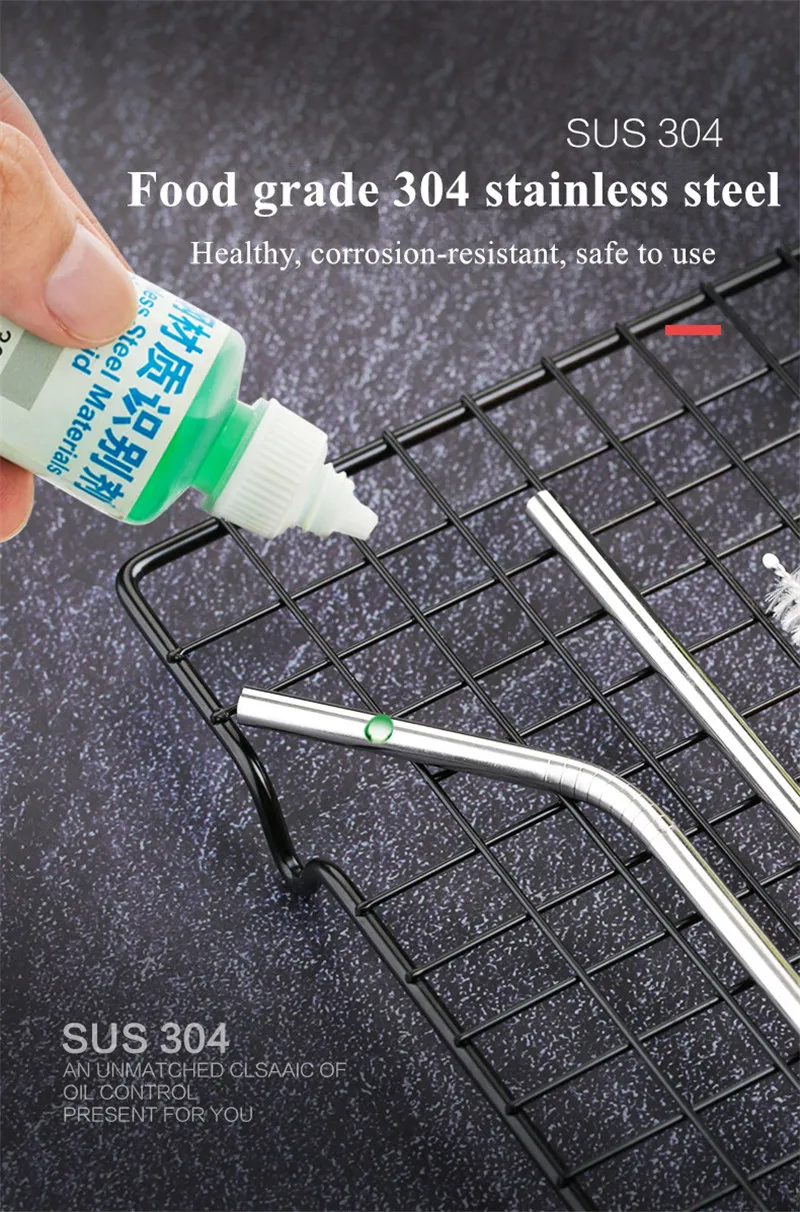 Высококачественная разноцветная многоразовая Питьевая соломинка из