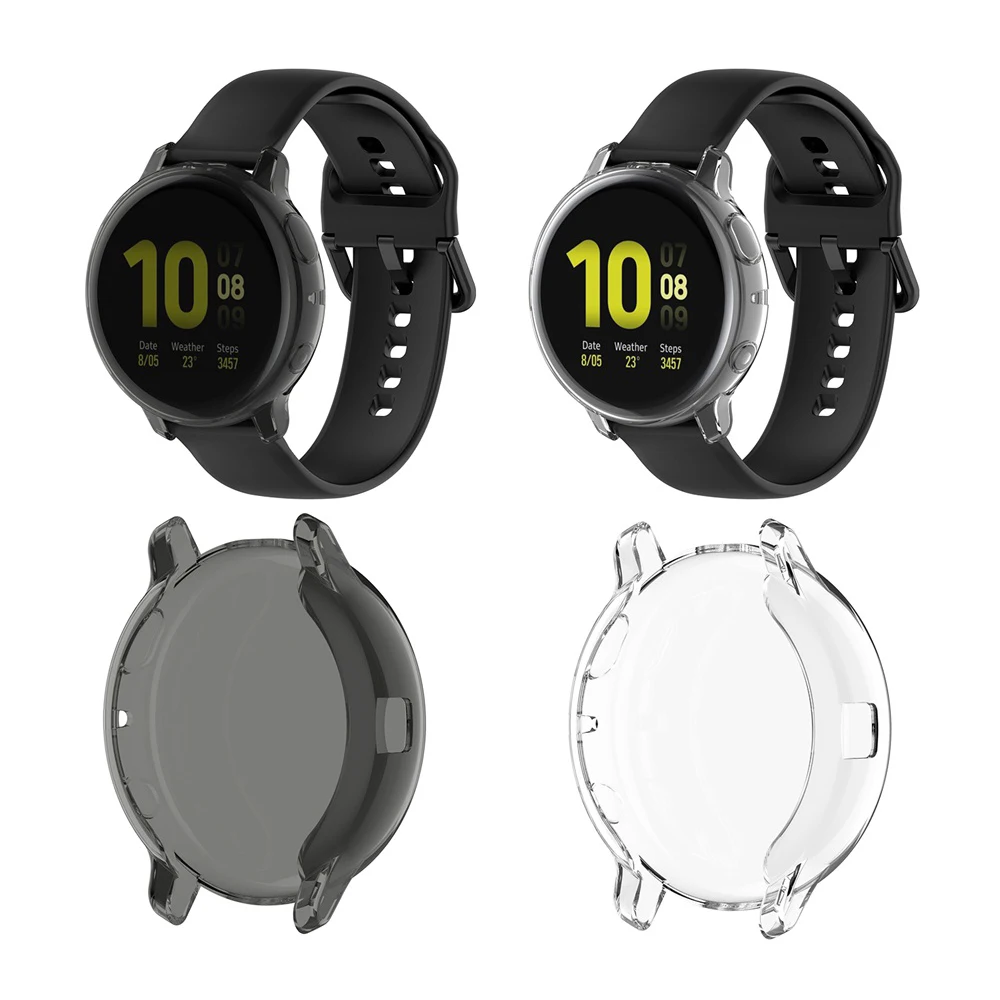 Мягкий чехол для часов из ТПУ с прозрачным покрытием Полностью покрывающий