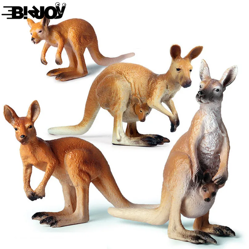 Модель кенгуру симуляция дикой природы развивающие фигурку австралийского