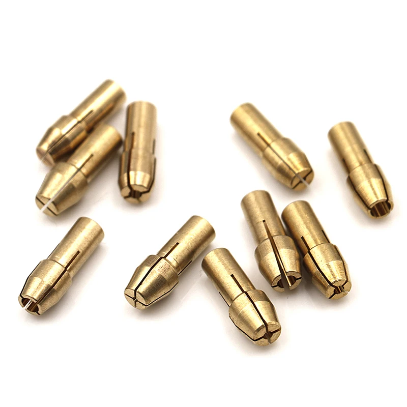 

NEW Mini Drill Chucks Chuck Adapter Mini Drill Chucks Adapter Micro Collet Brass For Power Rotary Tool 0.5mm-3.2mm
