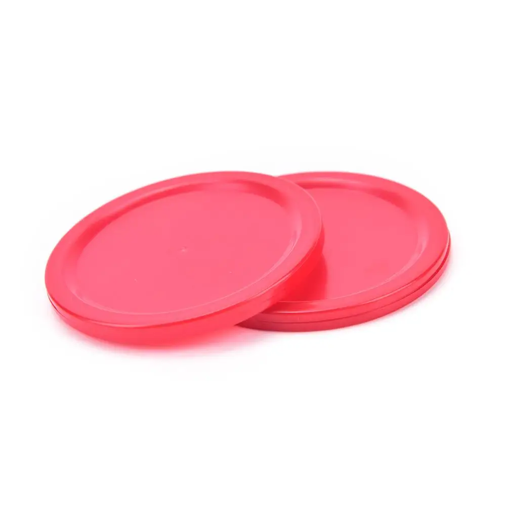 NEW 2pcs/set red Air hockey table pusher puck 63mm 2-1/2" GoalieSt high quality 5mm thickness Children Table Party Accessories | Спорт и
