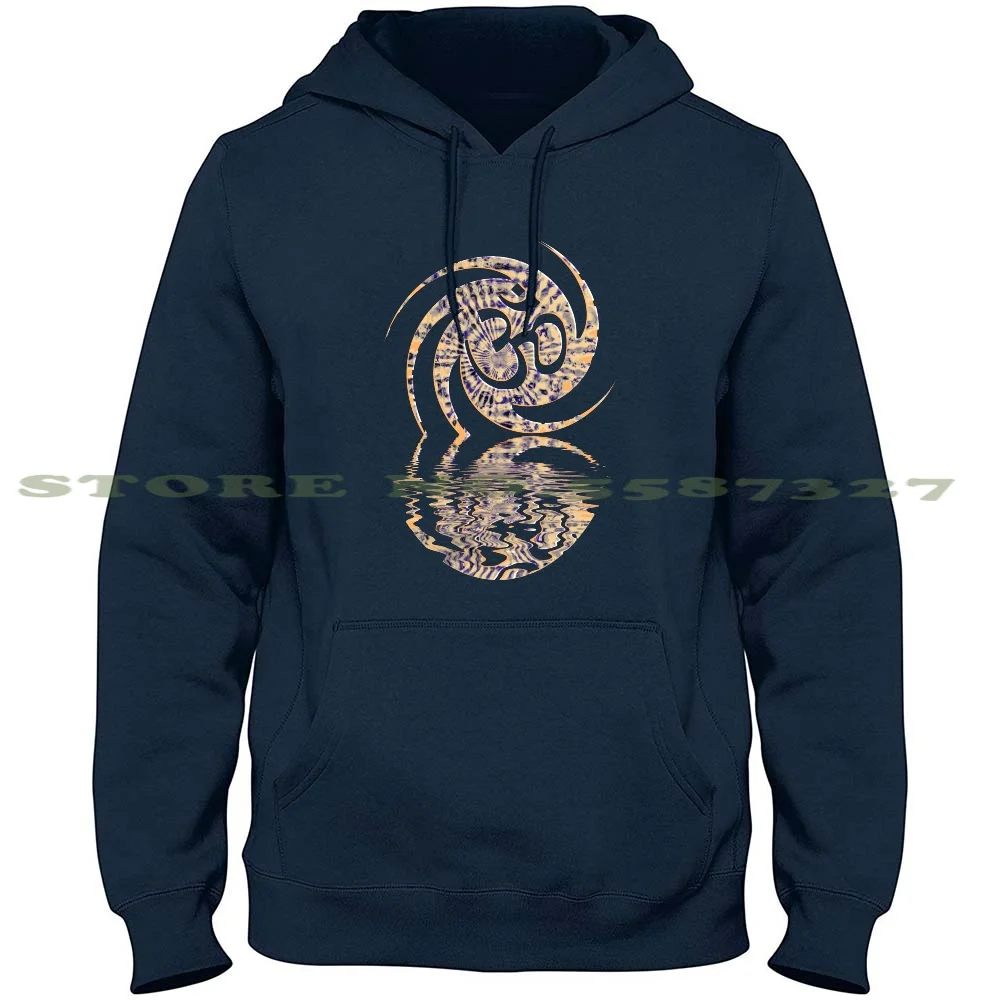 

Толстовка с капюшоном и длинным рукавом, толстовка с капюшоном, толстовка с изображением индийского Ом-ом-Шанти, йоги, спокойного спокойств...