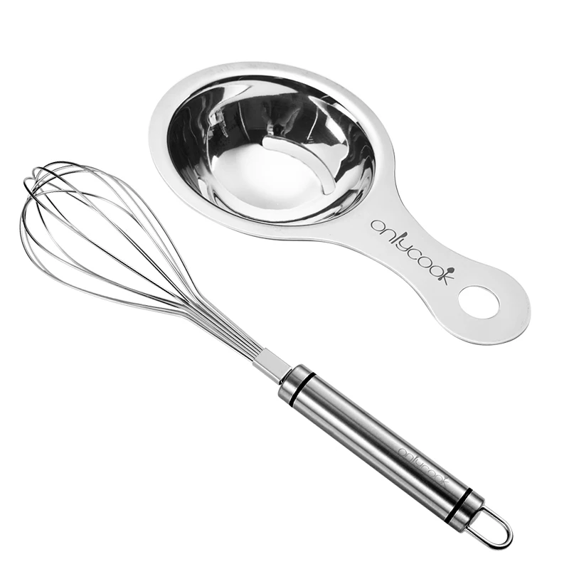 Ручной Миксер для яиц из нержавеющей стали взбивания ручной миксер кухонный крем