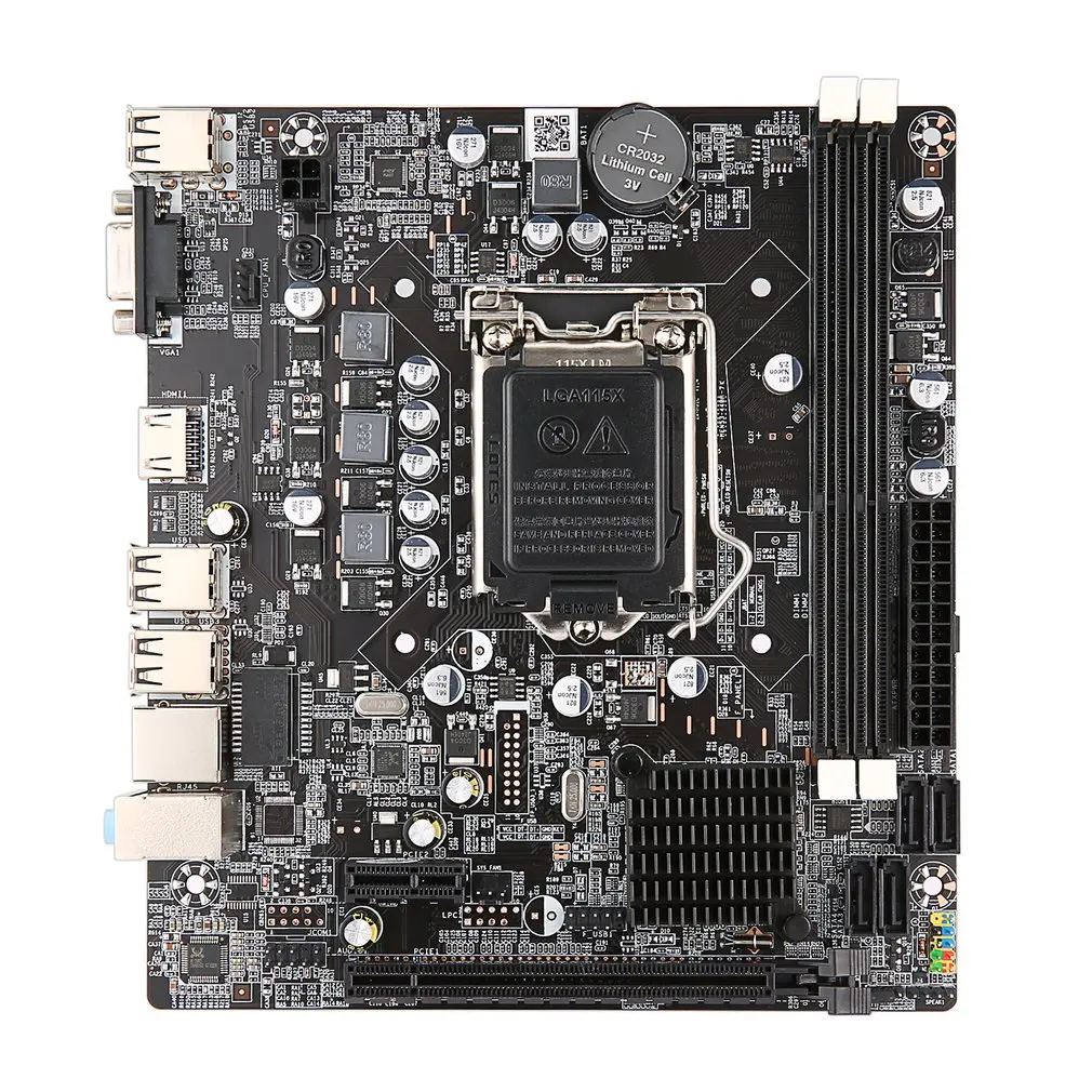 Материнская плата H61 LGA 1155 для настольных ПК USB2.0 DDR3 1600/1333 обновления интерфейса