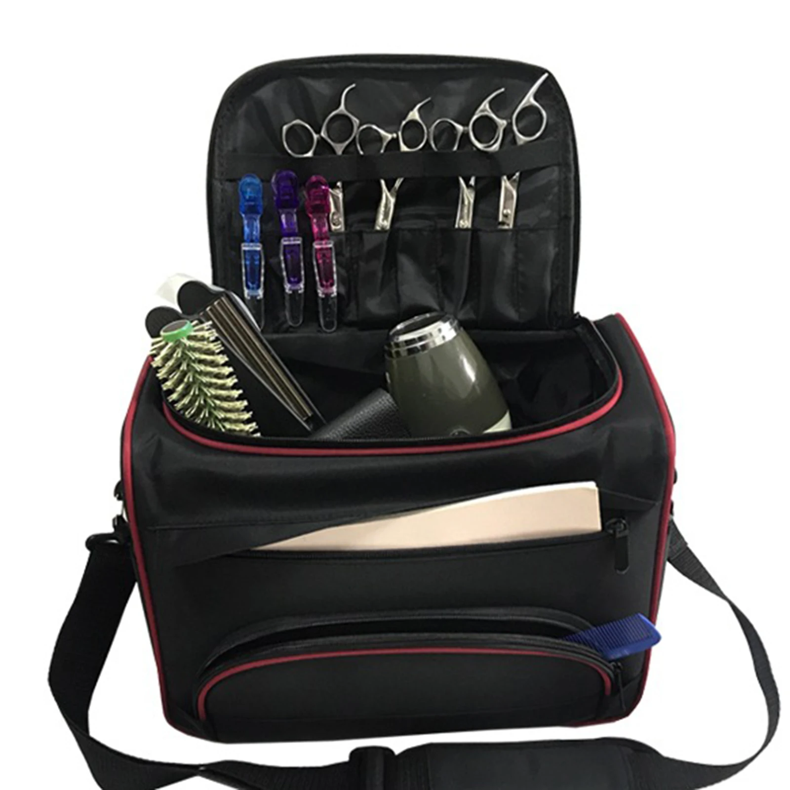 

Portable Salon Barber Handbag Hairdressing Tools Shoulder Bag Holder Carrier Salon Barber Handbag Cosmetic Bag Travel Essentials