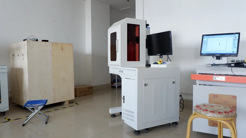 30W Fiber Laser Marking Machine closed cover fiber laser marking machine for jewerly rings silver gold mark | Инструменты
