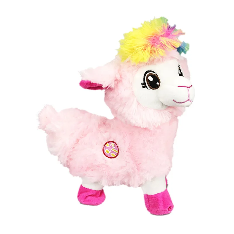 Плюшевые электрические детские музыкальные Забавные игрушки домашние животные