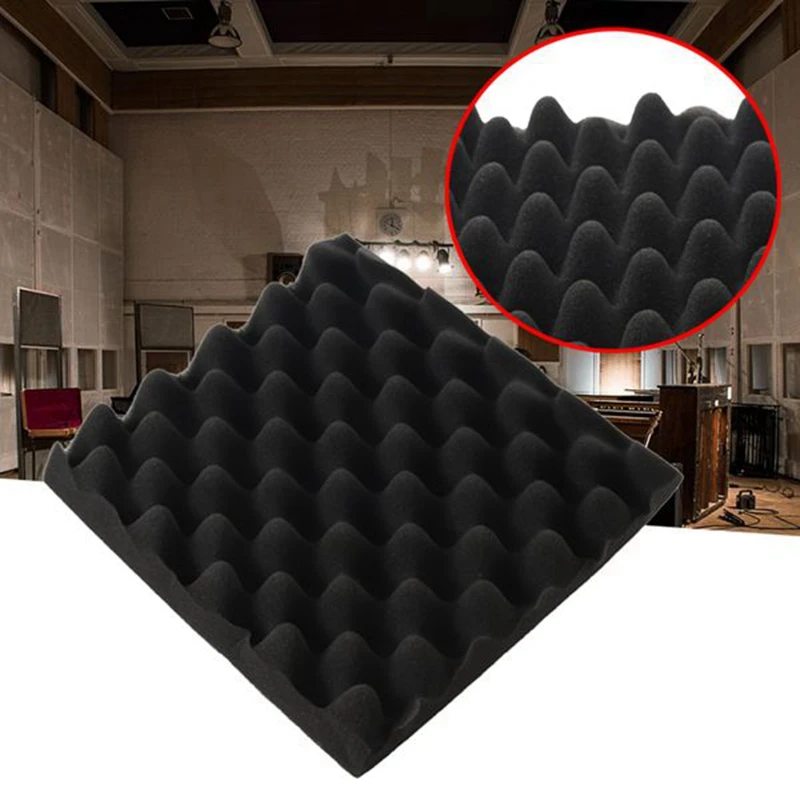 

Quality 6 Pieces of Sound-Absorbing Panels, Sound-Proof Foam Panels, Studio Foam Wedges, Wall Sound-Proof Cushions
