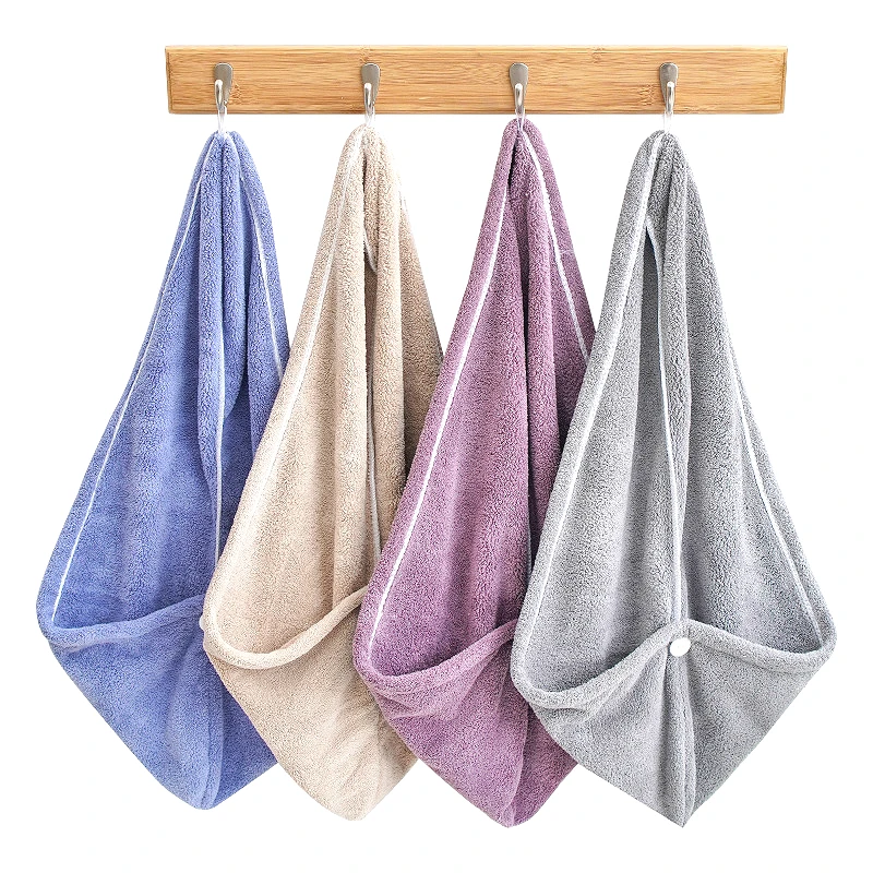 

Горячая Распродажа необходимое для плавания Ashore поглощение воды быстросохнущая шапка для волос впитывающее полотенце шапка тюрбан мягкая ...