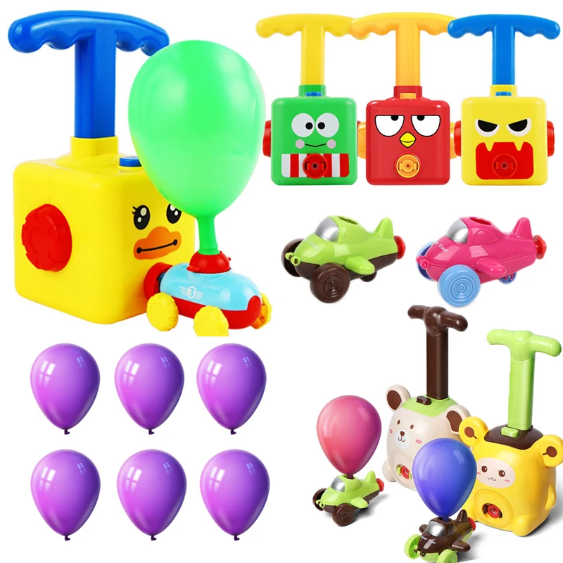 Мощный воздушный шар запуск башни игрушка головоломка веселое образование инерция мощность воздуха