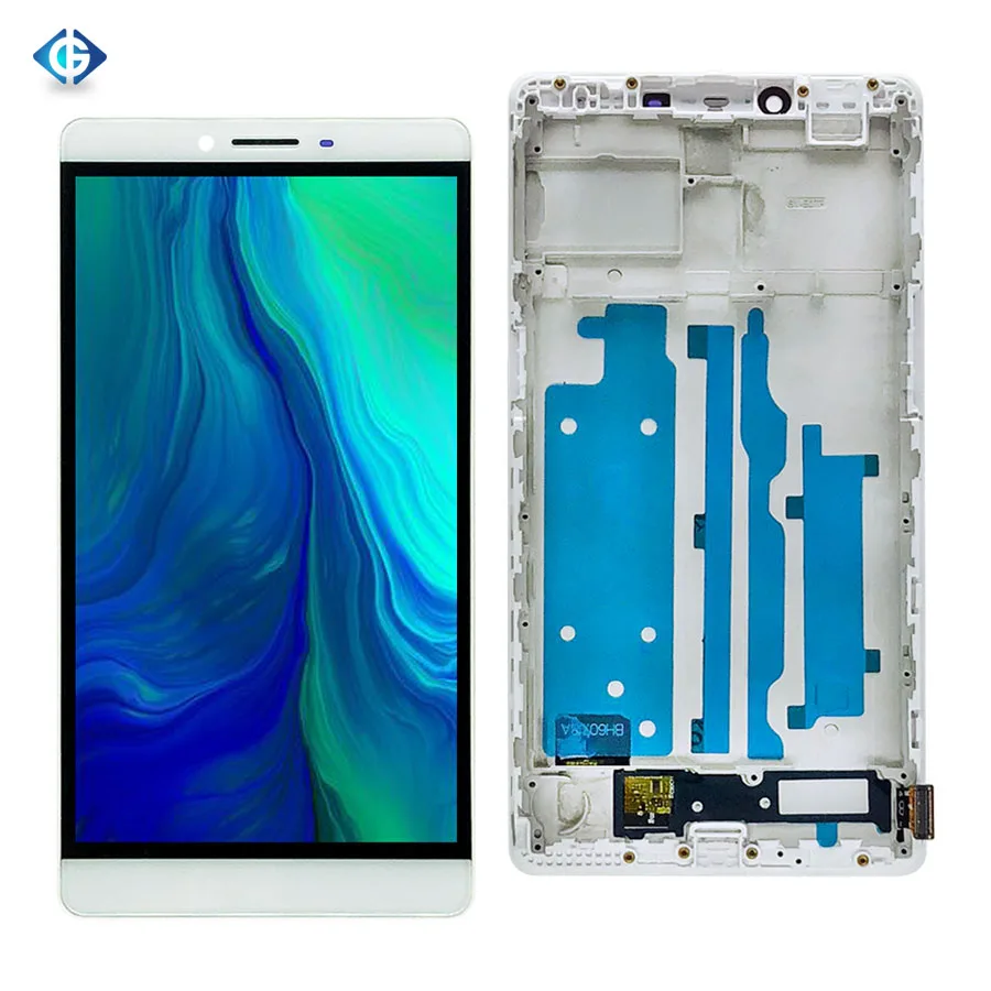 10 шт. дисплей для OPPO R7 Plus дигитайзер экрана R7Plus ЖК сенсорный экран в сборе + рамка