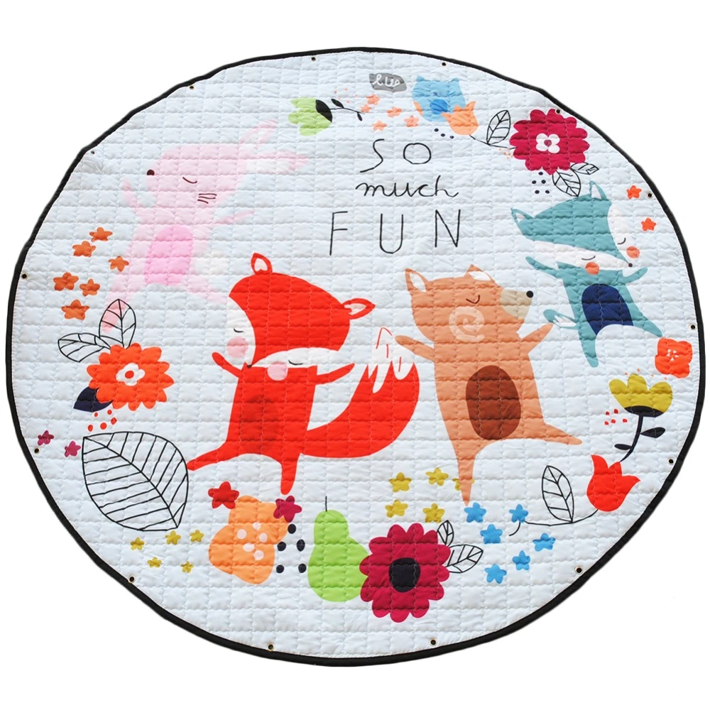 1 5 м детский коврик Детский ковер игровой образовательный для ползания с сумкой