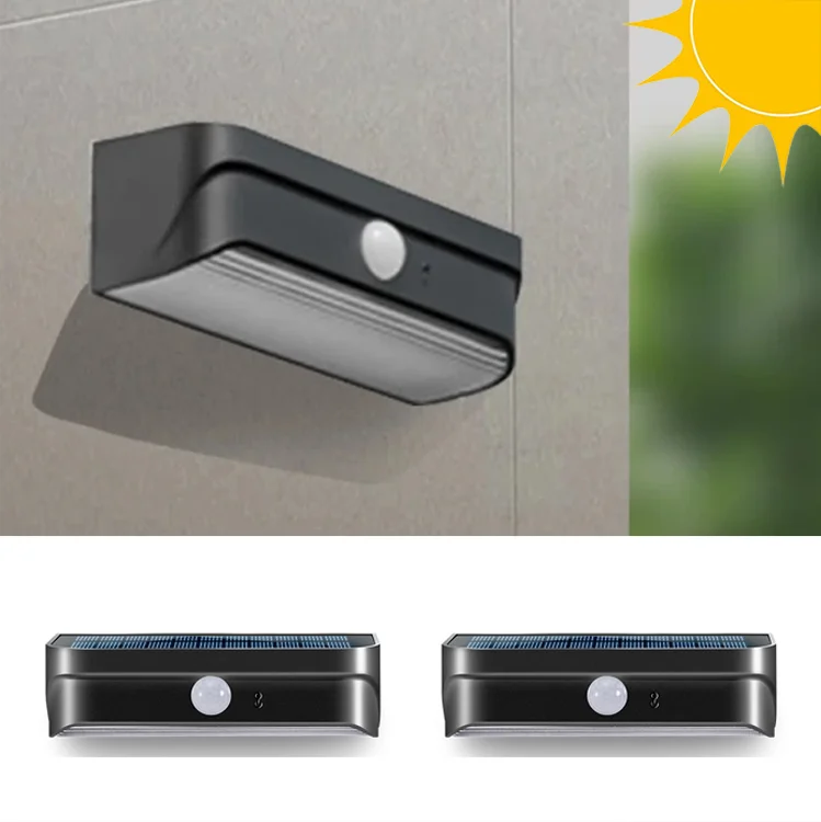 

Светодиодный светильник на солнечной батарее, наружная лампа с датчиком освещенности для лестничных дорожек, двора, ночной светодиодный на...