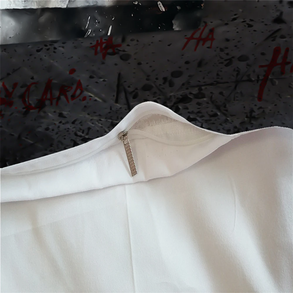 Комплект постельного белья с 3d изображением черепа роскошный комплект