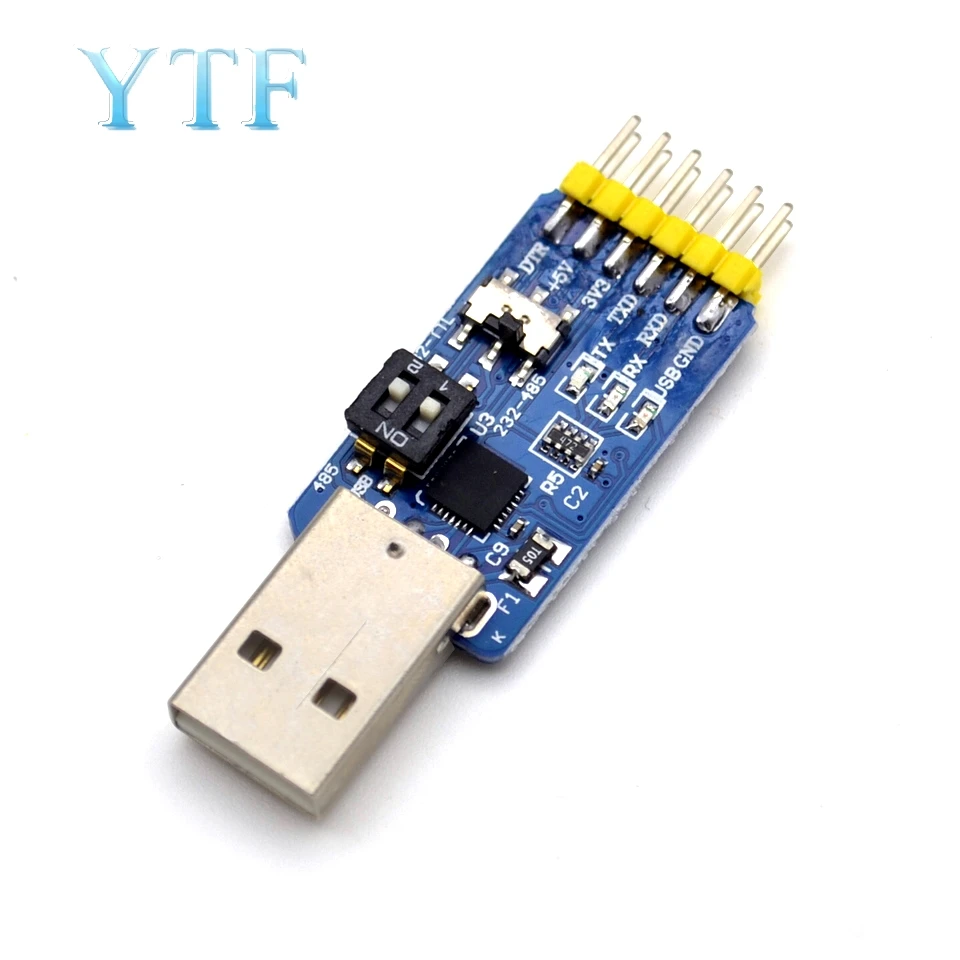 CP2102 USB UART 6 в 1 многофункциональный (USB TTL/RS485/232 TTL RS232/485232 до 485) последовательный