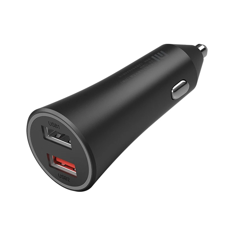 Автомобильное зарядное устройство Xiaomi Mi Dual Port Car Charger 37W|Зарядные устройства для
