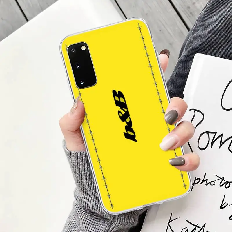 Чехол для телефона Post Malone Beerbongs Samsung Galaxy S8 S9 S10 Plus S10E S20FE A71 A51 A21S прозрачный