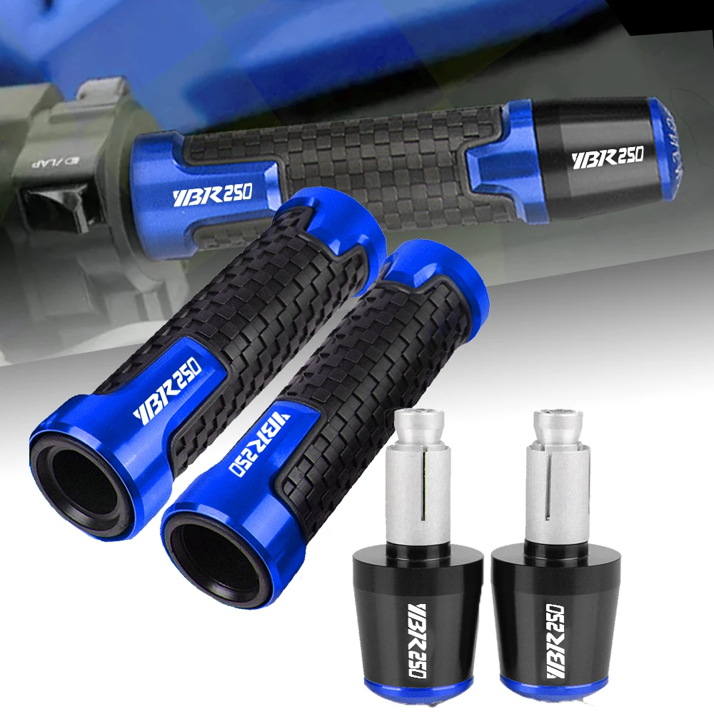 

Motorcycle CNC YBR 250 Accessories Handlebar Handle Grips Ends For YAMAHA YBR250 2005 2006 2007 2008 2009 2010 2011 2012-2014