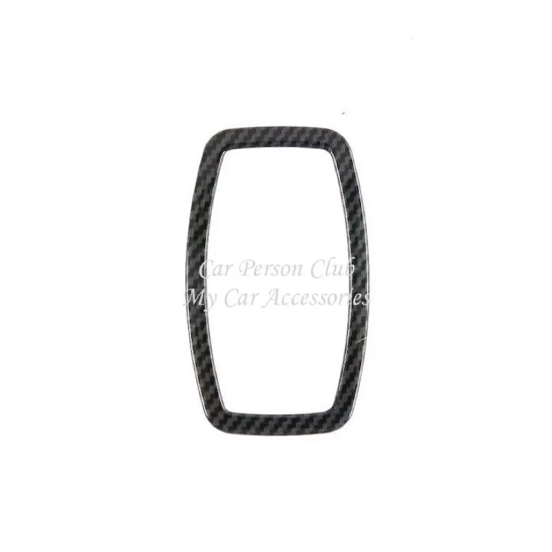 ABS углеродное волокно консоль фары Регулируемая ручка кнопка Крышка планка для