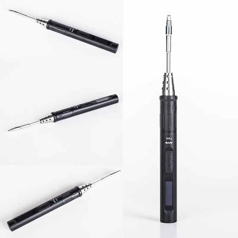 Цифровая паяльная станция MINI TS80 QC3.0 USB Type-C OLED TS K4 D25 B02 J02 BC02 набор наконечников