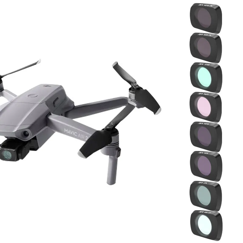 Фильтры для DJI Mavic Air 2 фильтр нейтральной плотности Polar UV CPL ND4 NDPL64/8/16/32 аксессуары
