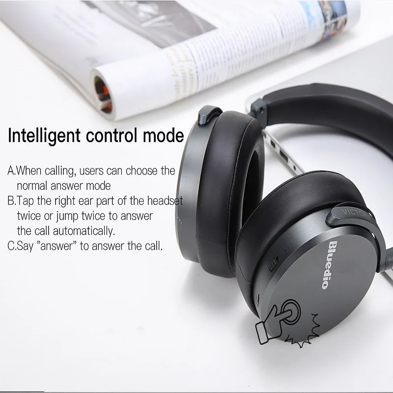 Bluedio V2 беспроводные Bluetooth-наушники с микрофоном | Электроника