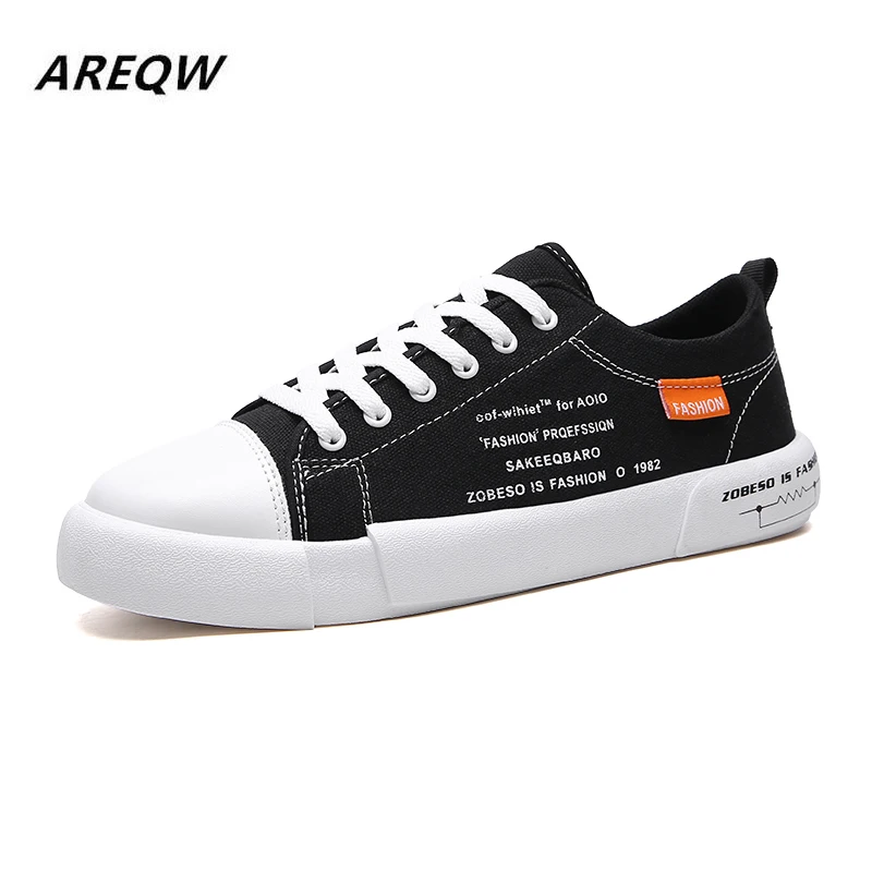 2019 Men Sneakers Cloth Shoes Canvas Graffiti Print Fashion Footwear Skateboard Casual | Обувь